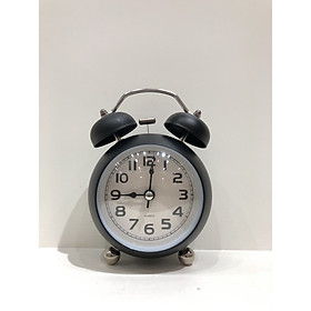 Mua Đồng hồ báo thức để bàn Quarts kim loại cao cấp 9 5x13cm