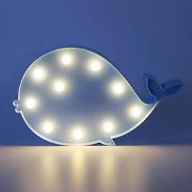 3D Animal Cartoon LED Lamp Decor Night Light Freestanding Kids Bedside Lamp