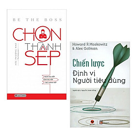 Combo 2 Cuốn Sách Kỹ Năng Làm Việc: Chọn Thành Sếp + Chiến Lược Định Vị Người Tiêu Dùng / Nững Cuốn Sách Kinh Tế Hay Nhất - Tặng Kèm Bookmark Happy Life