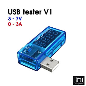Mua USB Tester Đo Dòng Áp V1 (0 ~ 3A)