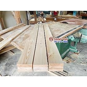Mua  MS14  Tấm gỗ thông mặt rộng 10cm x dày 2cm x dài 120cm + láng mịn 4 mặt