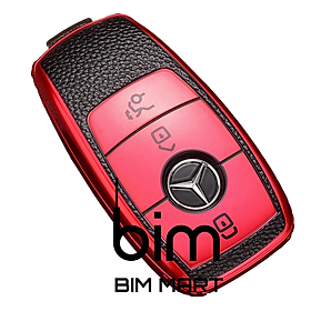 Ốp, bọc bảo vệ chìa khóa cho xe Mercedes-Benz GLC-Class 2020-2021, E-Class 2020-2021, C-Class 2020-2021 