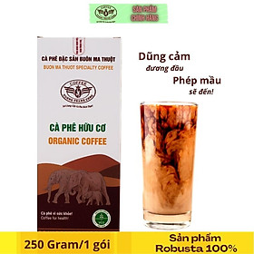 Cà phê hữu cơ buôn ma thuột, cà phê hữu cơ dak lak thơm ngon, đắng đâm