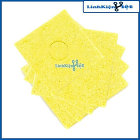 Mua Bọt biển chùi mỏ hàn 6x6 cm (Loại Xịn )