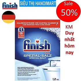 Muối rửa bát Finish 4kg - Muối finish 4.0kg cho Máy rửa bát chén ly, Muối rửa chén finish hay gọi là Muối làm mềm nước Finish gói 1.5kg, 4 kg, 1.2kg