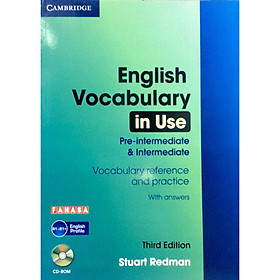 English Vocabulary in Use: Pre-Intermediate and Intermediate Book with Answers: Vocabulary Reference and Practice (Kèm CD) - Nhà sách Fahasa