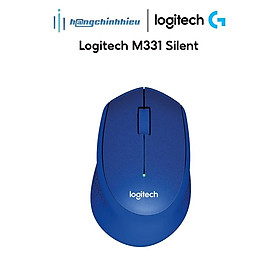 Chuột Wireless Logitech M331 Silent - Xanh Hàng chính hãng