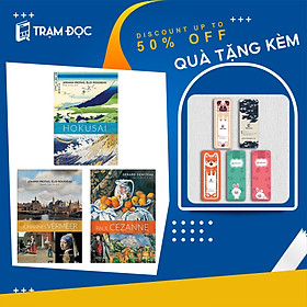 Trạm Đọc Official | Combo Ba Danh Họa: Johannes‌ ‌Vermeer‌ ‌+ Hokusai + Paul Cézanne