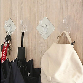 Mua Móc dán tường treo đồ 2 đầu nhựa