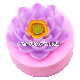 Mua Khuôn silicone làm rau câu hoa sen đại đóa loại 11 cm - Mã số 1725