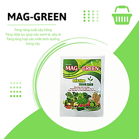 Mua Phân bón Mag-green xanh lá  dày lá 50g