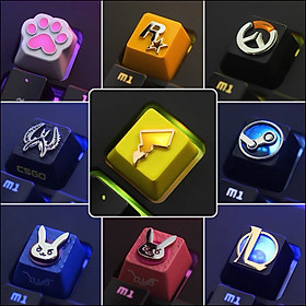 Mua Keycap Lẻ Cho Bàn Phím Cơ - Chất Liệu Kim Loại