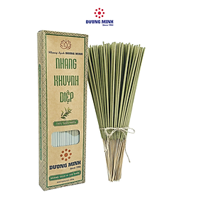 Hình ảnh Nhang Khuynh Diệp Dương Minh 180cây nhang sạch 30cm 100% thành phần tự nhiên nhang thơm an toàn không hóa chất - nhang cây hương organic