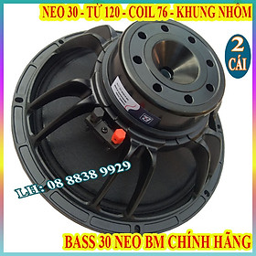 Mua CẶP LOA BASS 30 BM TỪ NEO 120MM CÔN 75 CAO CẤP HÀNG CHÍNH HÃNG - GIÁ 2 LOA