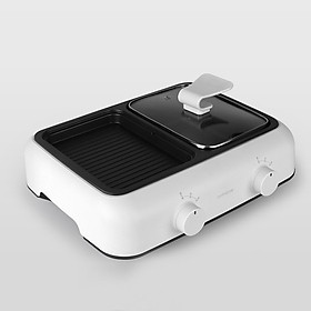 Xiaomi Youpin Nathome Multifunctional Electric BBQ Grill Non Stick Plate Barbecue Pan Hot Pot Dinner Picnic Skillet