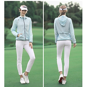 ÁO KHOÁC THỂ THAO GOLF NỮ - PGM - YF383 - Áo mềm mại và thoải mái, giữ ấm tốt và co giãn tuyệt vời, màu sắc đẹp, không phai màu - Thiết kế đẹp, đường nét tinh xảo - Làm nên vẻ đẹp thanh thoát trên sân golf