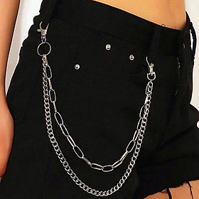 Dây xích quần jeans phong cách đường phố