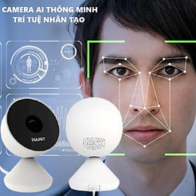 Hình ảnh Camera Trí Tuệ Nhân Tạo HANET Ai HA1000 Chấm Công, Báo Động An Ninh Bằng Nhận Diện Khuôn Mặt, Camera IP Wifi Thông Minh - Hàng chính hãng