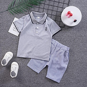 MH15 - Bộ quần áo thun Polo Cotton mềm mại, thoáng mát, cho bé từ 6 tháng - 7 tuổi