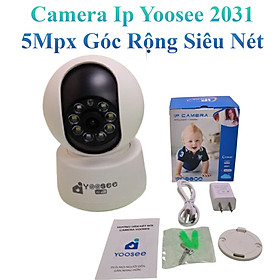 Camera IP Yoosee 2031 Thế Hệ Mới 8 Led 5Mpx Góc Rộng Siêu Nét Full Hd Hồng Ngoại Quay Đêm Hàng Chính Hãng