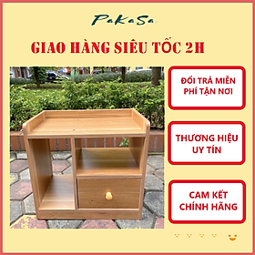 Mua { Chọn Mẫu } Kệ   Tủ Gỗ Để Đầu Gường 1 Hoặc 2  Ngăn Kéo - Hàng Chính Hãng