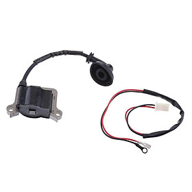 Ignition Coil Spark Plug For 2 Stroke Minimoto Pocket Bike Scooter 43cc 49cc