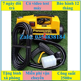 Mua Máy rửa xe PANASONIC siêu khỏe giá siêu hấp dẫn tặng bình