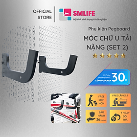Mua Bộ 2 Móc Dụng Cụ Chữ U Tải Nặng Pegboard - Móc Treo Đồ Nghề Sử Dụng Với Bảng Treo Dụng Cụ Sửa Chữa Pegboard Cơ Khí SMLIFE