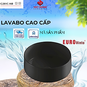 Mua CHẬU RỬA MẶT LAVABO EUROVINTO CAO CẤP MÃ G281C-MB