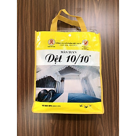 Màn tuyn 1m8x2m trơn trắng