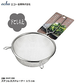 Dụng cụ rây lọc thực phẩm inox Echo Misokoshi Ø15cm - Hàng nội địa Nhật Bản |#Mẫu Mới|