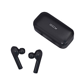 Tai nghe Bluetooth chơi game hai tai không dây XIAOMI QCY T5S đen