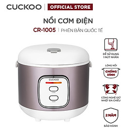 Mua Nồi cơm điện Cuckoo 1.8L CR-1005 lòng nồi chống dính  1 nút ấn dễ dàng điều khiển - Bảo hành 2 năm - Hàng chính hãng