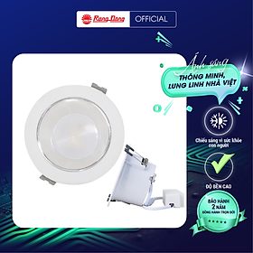 Đèn LED Downlight đổi 3 màu ánh sáng công suất 7W Model: D AT17L ĐM 90/7W