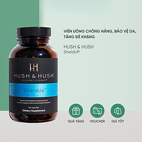 Viên Uống Chống Nắng Giúp Bảo Vệ Da - HUSH & HUSH ShieldUp [Hộp 60 Viên]