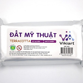 Đất Sét Tự Khô Nhanh Thái Lan Vikiart Loại 1-500gr (Đất Tự Nhiên) - Trường Thịnh Sài Gòn