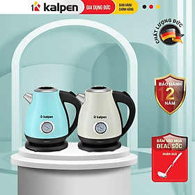 Mua Ấm Đun Nước Siêu Tốc INOX 304 Cao Cấp KK91  1.7L-2200W Hàng Chính Hãng KALPEN-GIA DỤNG ĐỨC Bảo Hành 2 Năm