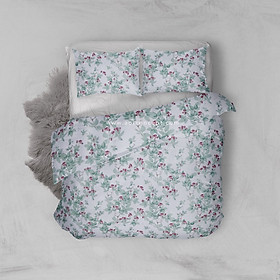 Mua Bộ chăn gối 3 món Cotton Satin À Ơi Concept cao cấp họa tiết  set 2 vỏ gối  1 vỏ mền 100% Cotton Hàn Quốc