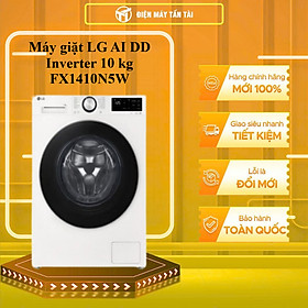 FX1410N5W - Máy giặt LG Inverter 10 kg FX1410N5W - GIẶT HƠI NƯỚC - HÀNG CHÍNH HÃNG - GIAO HCM