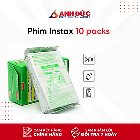 Mua Phim máy ảnh Instax ColorFilm Mini - Hàng Chính Hãng - 10 Packs (Tách Kit)