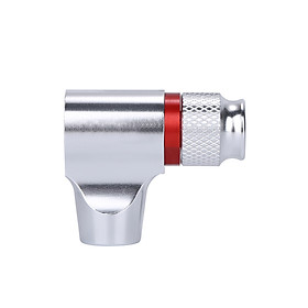 CO2 Inflator Adapter Bicycle Mini CO2 Air Inflator Head for Bike Compatible with Presta and Schrader Valve