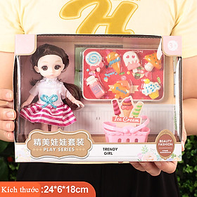Đồ chơi búp bê công chúa cho bé gái với nhiều chủ đề và kích thước khác nhau có hộp quà tặng