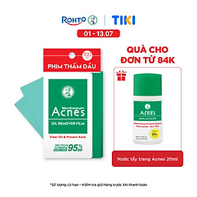 Phim Thấm Dầu Acnes Oil Remover Film 100 Tờ
