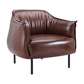 Mua Ghế Sofa 1 Chỗ GRUFF Màu Nâu Index Living Mall Nhập Khẩu Thái Lan Chất Liệu Da PVC Cao Cấp