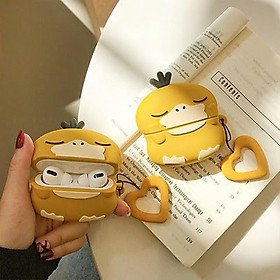 Mua Vỏ Ốp Case dành cho Airpod Pro Chú Vịt Vàng Dễ Thương Có Móc Đeo