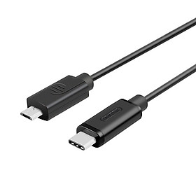 Mua Cáp chuyển đổi tín hiệu USB-C sang micro USB dài 1m Unitek Y-C473BK - Hàng chính hãng