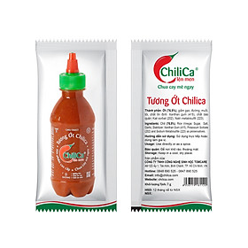 Tương Ớt Tươi Chilica 7g - Túi 50 gói, 7g/gói, Siêu tiện lợi cho du lịch, quán ăn, ăn vặt
