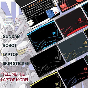 Sticker Nghệ Thuật diy Hình robot gundam Trang Trí Cho laptop Và Máy Tính Bảng asus lenovo dell acer hp huawei - BH-403