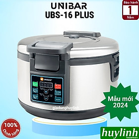 Nồi nấu trân châu tự động đa năng Unibar UBS-16L PLUS- Dung tích 16 lít - Hàng chính hãng