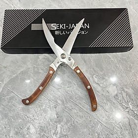 Mua Bộ Dao Kéo Nhà Bếp 4 Món Nội Địa Nhật SEKI - JAPAN (Dao chặt - Dao thái - Dao gọt - Kéo cắt gà